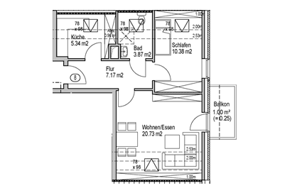 6 - Wohnung 6.8