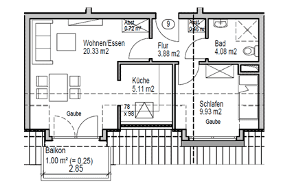 6 - Wohnung 6.9