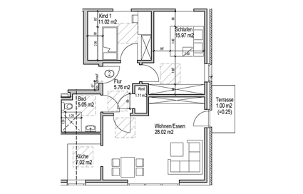 4 - Wohnung 4.2